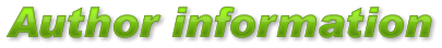 Author information Author information Author information